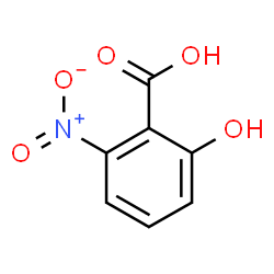 ChemSpider 2D Image | 2-Hydroxy-6-nitrobenzoic acid | C7H5NO5