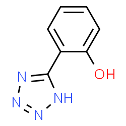 ChemSpider 2D Image | 2-(1H-Tetrazol-5-yl)phenol | C7H6N4O