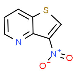 ChemSpider 2D Image | 3-Nitrothieno[3,2-b]pyridine | C7H4N2O2S