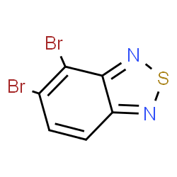 ChemSpider 2D Image | 4,5-Dibromo-2,1,3-benzothiadiazole | C6H2Br2N2S