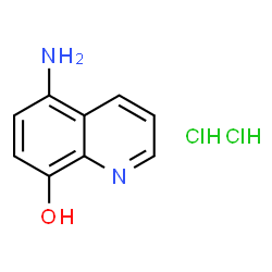 ChemSpider 2D Image | 5-Amino-8-quinolinol dihydrochloride | C9H10Cl2N2O