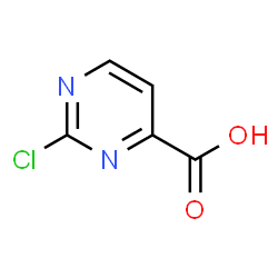 ChemSpider 2D Image | 2-chloropyrimidine-4-carboxylicacid | C5H3ClN2O2