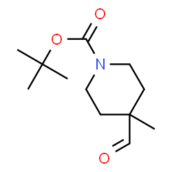 ChemSpider 2D Image | 1-Boc-4-formyl-4-methylpiperidine | C12H21NO3