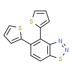 ChemSpider 2D Image | dithienyl-benzothiadiazole | C14H8N2S3