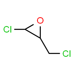 ChemSpider 2D Image | 2-Chloro-3-(chloromethyl)oxirane | C3H4Cl2O