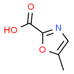 ChemSpider 2D Image | 5-methyloxazole-2-carboxylic acid | C5H5NO3