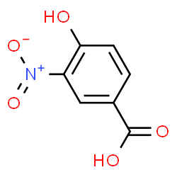 ChemSpider 2D Image | 4-Hydroxy-3-nitrobenzoic acid | C7H5NO5
