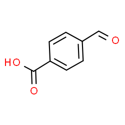 ChemSpider 2D Image | 4-Formylbenzoic acid | C8H6O3