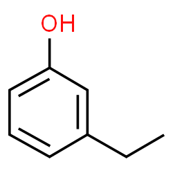 ChemSpider 2D Image | 3-Ethylphenol | C8H10O
