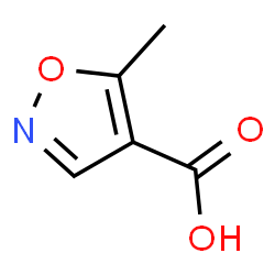 ChemSpider 2D Image | 5-Methyl-1,2-oxazole-4-carboxylic acid | C5H5NO3