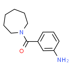 ChemSpider 2D Image | 3-(AZEPANE-1-CARBONYL)ANILINE | C13H18N2O