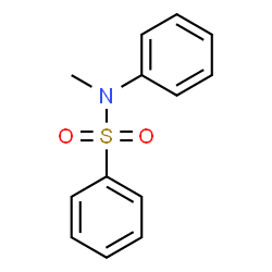 ChemSpider 2D Image | N-Methylbenzenesulfonanilide | C13H13NO2S