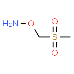 ChemSpider 2D Image | (Aminooxy)(methylsulfonyl)methane | C2H7NO3S