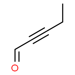 ChemSpider 2D Image | 2-Pentynal | C5H6O