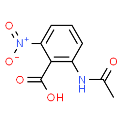ChemSpider 2D Image | 2-Acetamido-6-nitrobenzoic acid | C9H8N2O5