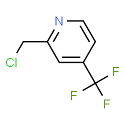 ChemSpider 2D Image | 2-(Chloromethyl)-4-(trifluoromethyl)pyridine | C7H5ClF3N