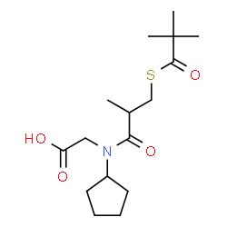 ChemSpider 2D Image | PIVOPRIL | C16H27NO4S