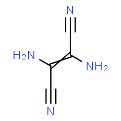 ChemSpider 2D Image | 2,3-Diamino-2-butenedinitrile | C4H4N4