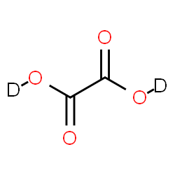 ChemSpider 2D Image | Ethanedioic acid-1,2-d2 | C2D2O4