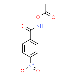 ChemSpider 2D Image | N-Acetoxy-4-nitrobenzamide | C9H8N2O5