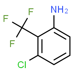 ChemSpider 2D Image | 2-Amino-6-chlorobenzotrifluoride | C7H5ClF3N