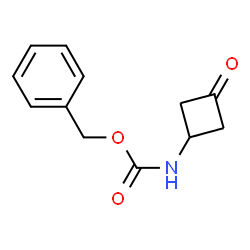 ChemSpider 2D Image | BENZYL 3-OXOCYCLOBUTYLCARBAMATE | C12H13NO3