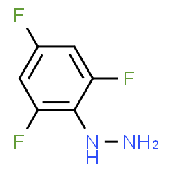 ChemSpider 2D Image | 2,4,6-TRIFLUOROPHENYLHYDRAZINE | C6H5F3N2