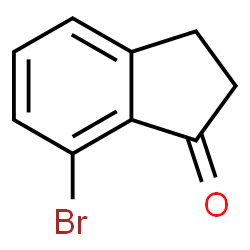 ChemSpider 2D Image | 7-Bromo-1-indanone | C9H7BrO