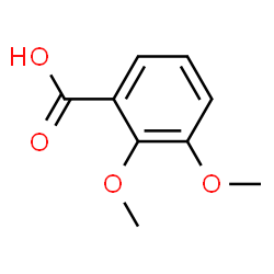 ChemSpider 2D Image | 2,3-Dimethoxybenzoic acid | C9H10O4