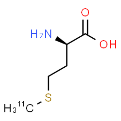 ChemSpider 2D Image | D-(~11~C)Methionine | C411CH11NO2S