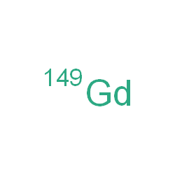 ChemSpider 2D Image | (~149~Gd)Gadolinium | 149Gd