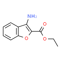 ChemSpider 2D Image | ETHYL 3-AMINOBENZOFURAN-2-CARBOXYLATE | C11H11NO3