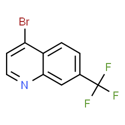 ChemSpider 2D Image | 4-Bromo-7-trifluoromethylquinoline | C10H5BrF3N