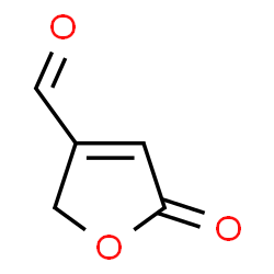 ChemSpider 2D Image | 5-Oxo-2,5-dihydro-3-furancarbaldehyde | C5H4O3