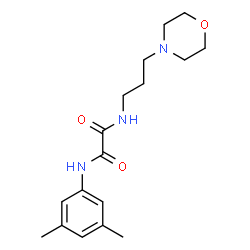 ChemSpider 2D Image | N-(3,5-Dimethylphenyl)-N'-[3-(4-morpholinyl)propyl]ethanediamide | C17H25N3O3