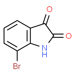 ChemSpider 2D Image | 7-Bromoisatin | C8H4BrNO2