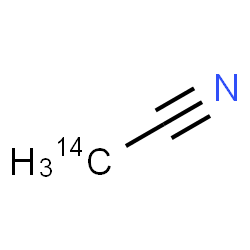 ChemSpider 2D Image | (2-~14~C)Acetonitrile | C14CH3N