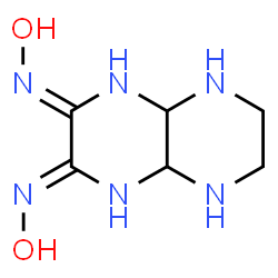 ChemSpider 2D Image | (3Z)-N,N'-Dihydroxy-4a,5,6,7,8,8a-hexahydropyrazino[2,3-b]pyrazine-2,3-diamine | C6H12N6O2