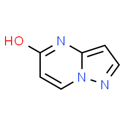 ChemSpider 2D Image | pyrazolo[1,5-a]pyrimidin-5-ol | C6H5N3O