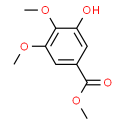 ChemSpider 2D Image | Methyl 3,4-methoxy-5-hydroxybenzoate | C10H12O5