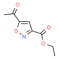 ChemSpider 2D Image | Ethyl 5-Acetylisoxazole-3-Carboxylate | C8H9NO4