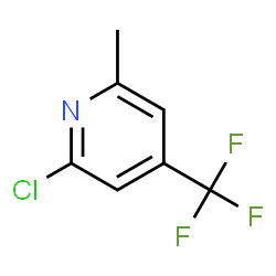 ChemSpider 2D Image | 2-Chloro-6-methyl-4-(trifluoromethyl)pyridine | C7H5ClF3N