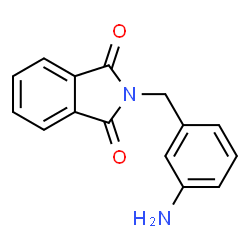 ChemSpider 2D Image | 3-N-Phthaloylglyaminomethyl aniline | C15H12N2O2