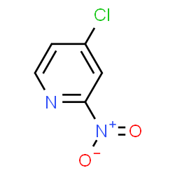 ChemSpider 2D Image | 4-Chloro-2-nitropyridine | C5H3ClN2O2