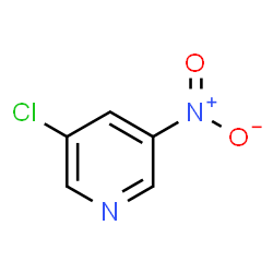ChemSpider 2D Image | 3-Chloro-5-nitropyridine | C5H3ClN2O2