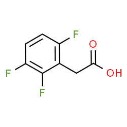 ChemSpider 2D Image | 2,3,6-Trifluorophenylacetic acid | C8H5F3O2