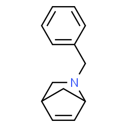 ChemSpider 2D Image | 2-Benzyl-2-azabicyclo[2.2.1]hept-5-ene | C13H15N