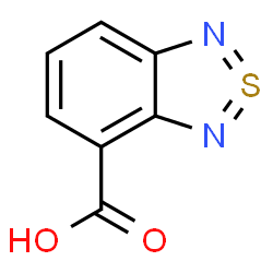 ChemSpider 2D Image | 2,1,3-benzothiadiazole-4-carboxylic acid | C7H4N2O2S