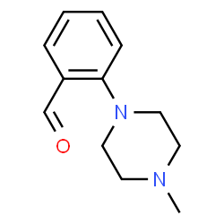 ChemSpider 2D Image | 2-(4-Methylpiperazino)benzadehyde | C12H16N2O