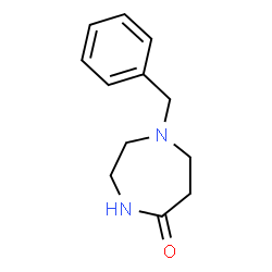 ChemSpider 2D Image | 1-Benzyl-1,4-diazepan-5-one | C12H16N2O